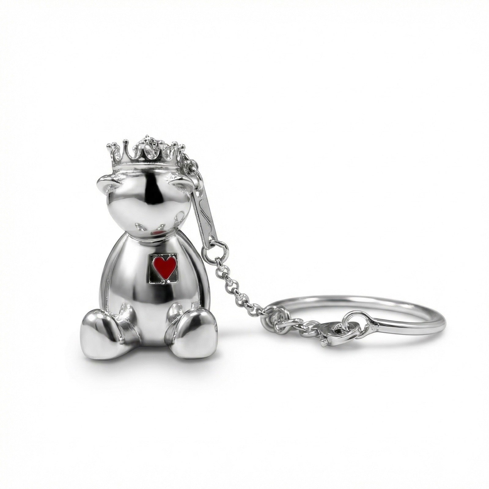 Silver Giving Fudge Keychain image 1