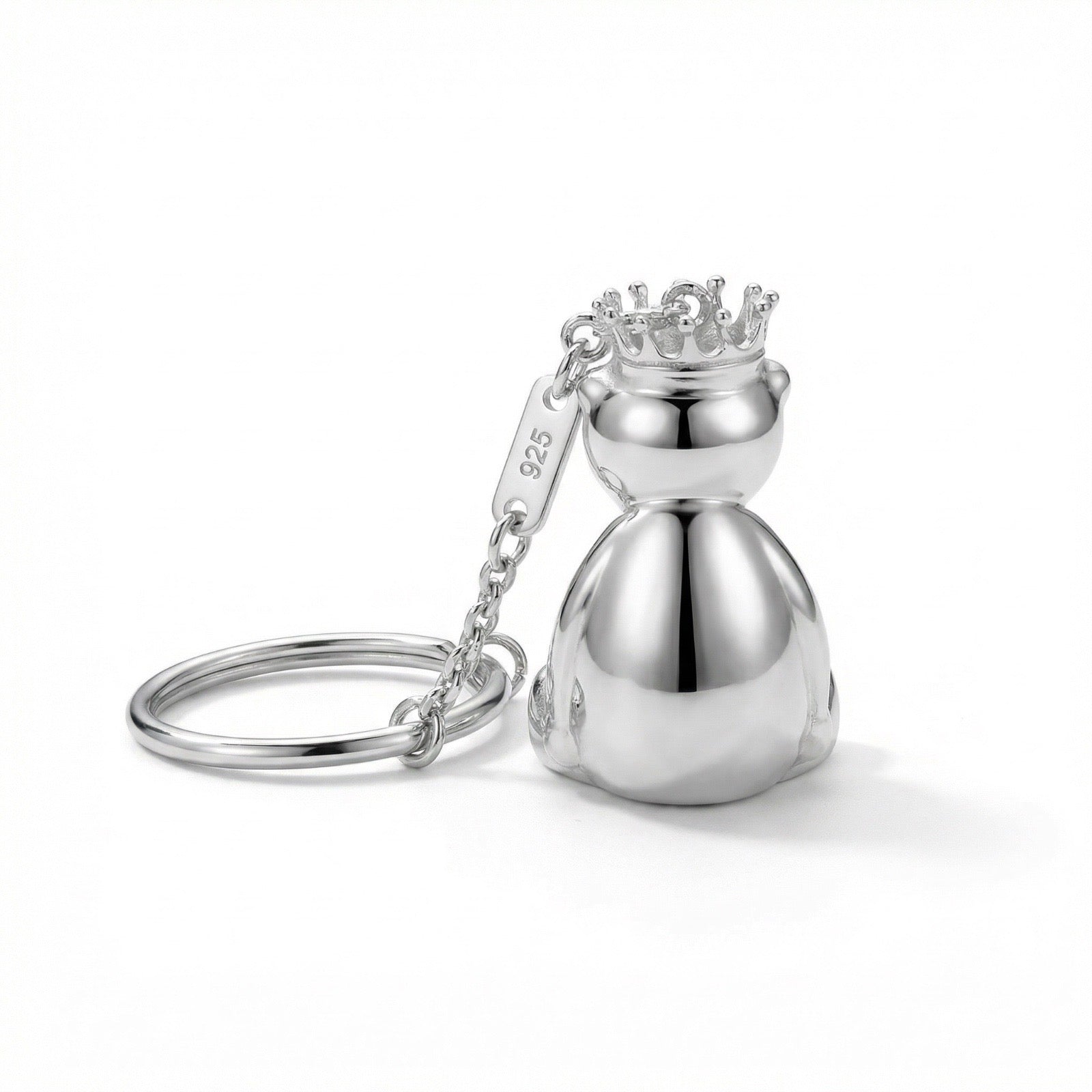 Silver Giving Fudge Keychain image 2