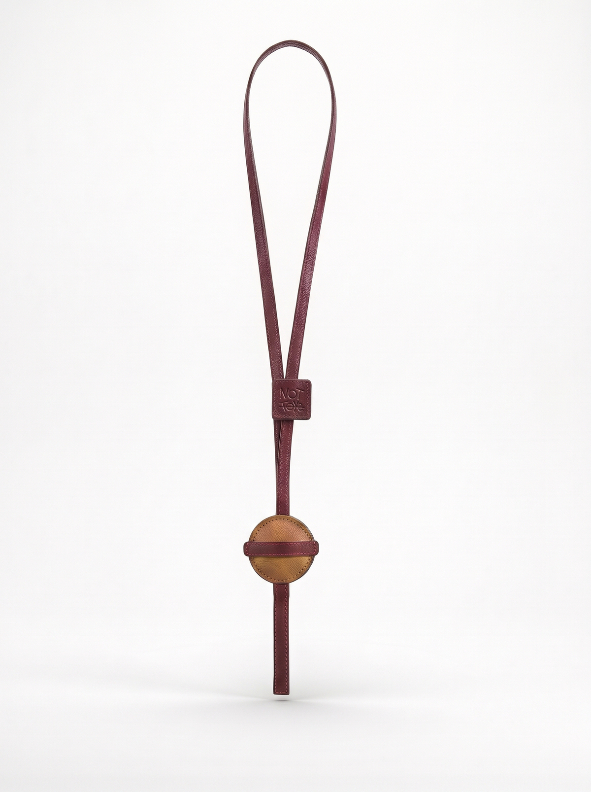 Lolli  Charm - CamelXBurgundy - full view